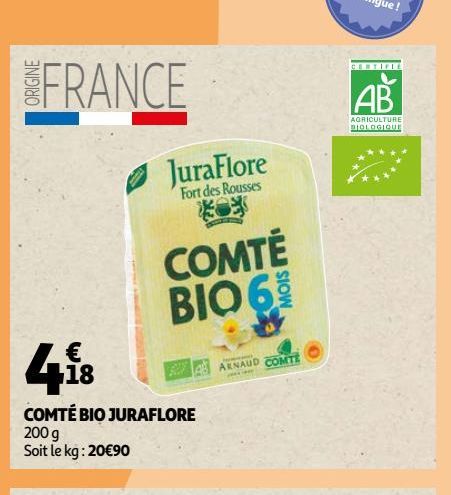 Comte bio juraflore