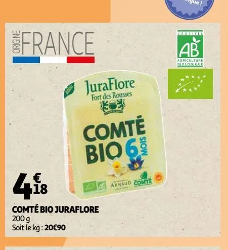 comte bio juraflore