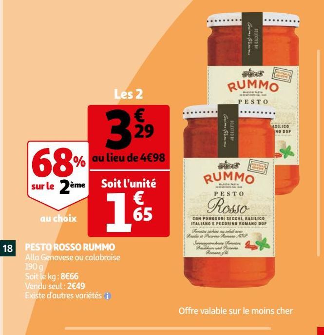 Pesto rosso rummo