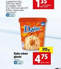 crème daim