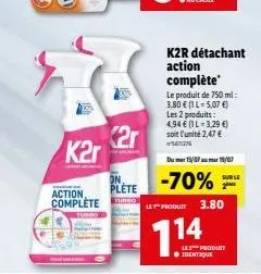 détachant k2r