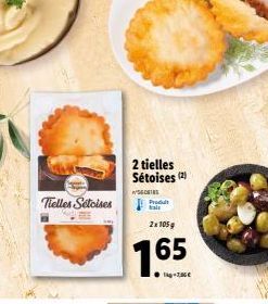 Tielles Sétoises  2 tielles Sétoises (2)  WSGORIES  Produt  2x105g  165  GE