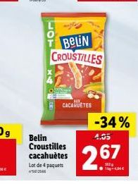 cacahuètes Belin