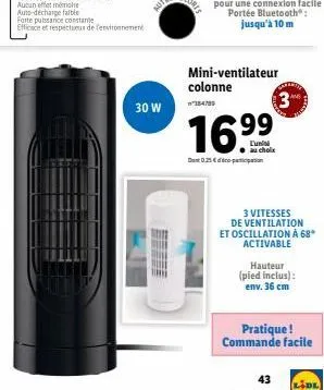 mini ventilateur