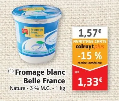 fromage blanc belle france