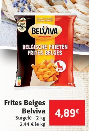 Frites Belges Belviva