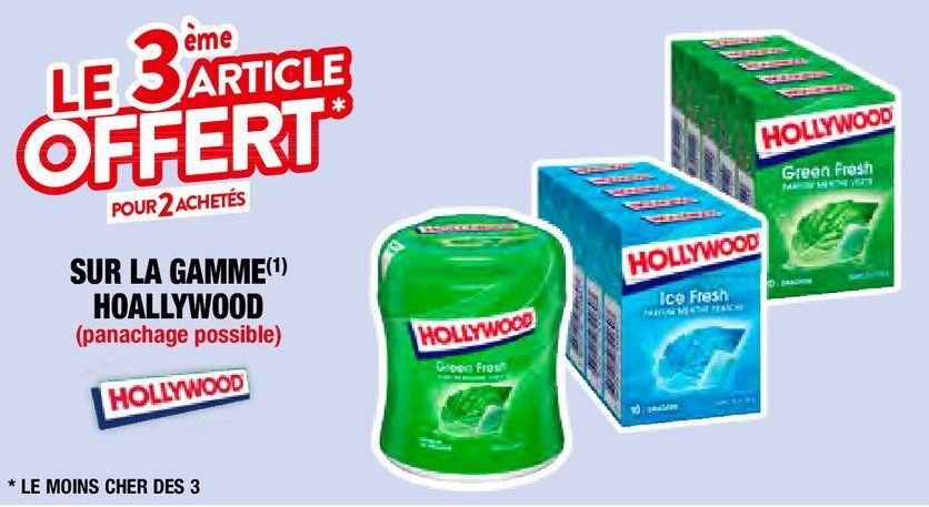 chewing-gums Hollywood