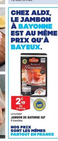 jambon Le Flutiau