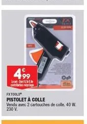 pistolet à colle