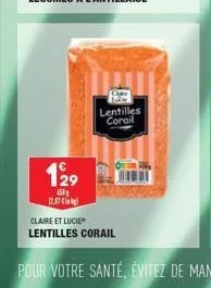 lentilles