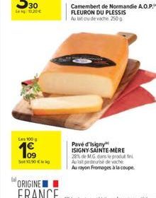 camembert Isigny Sainte Mére