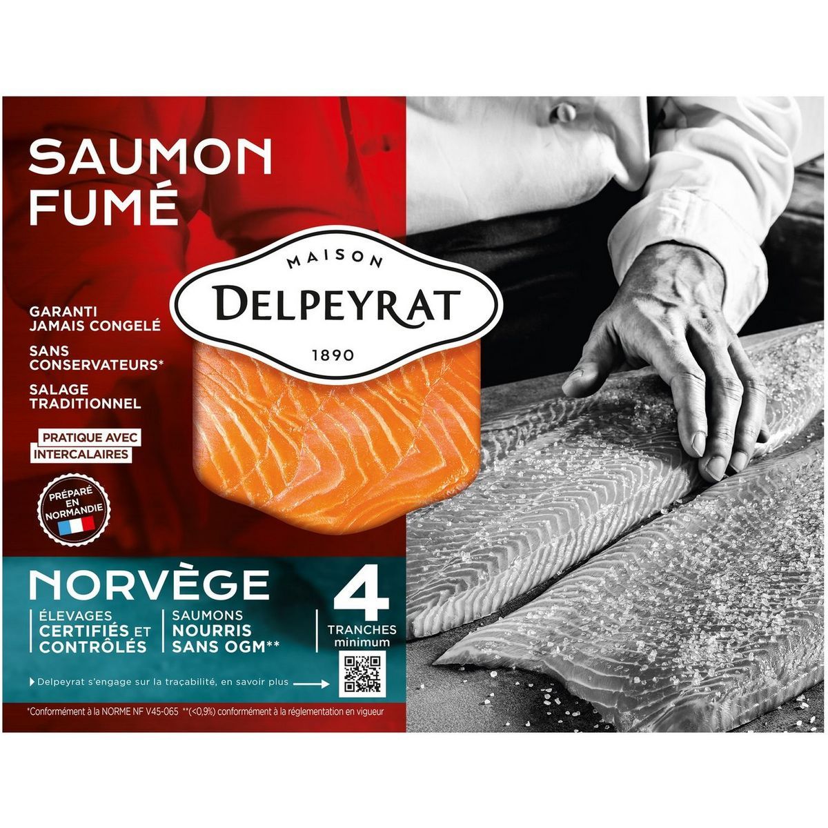 SAUMON FUMÉ DE NORVÈGE DELPEYRAT