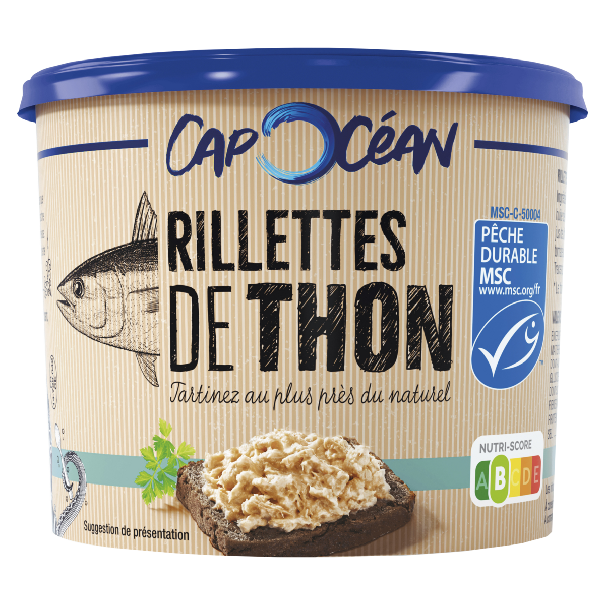 RILLETTES DE THON CAP OCÉAN