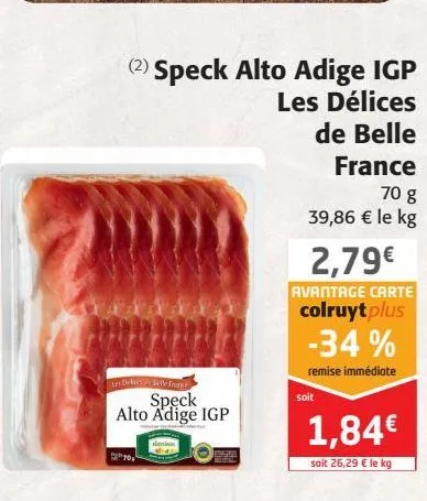 speck alto adige les délices de elle france