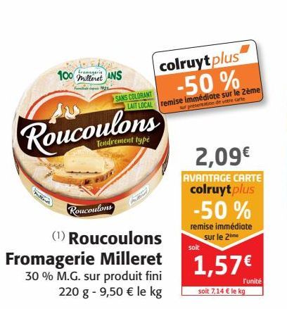 Roucoulons Fromagerie Milleret