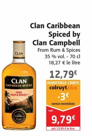 Clan Caribbean Spiced Clan Campbell