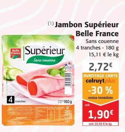 Jambon Supérieur Belle France