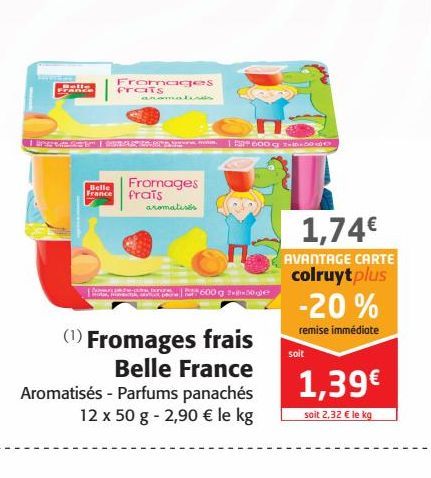 Fromages frais Belle France