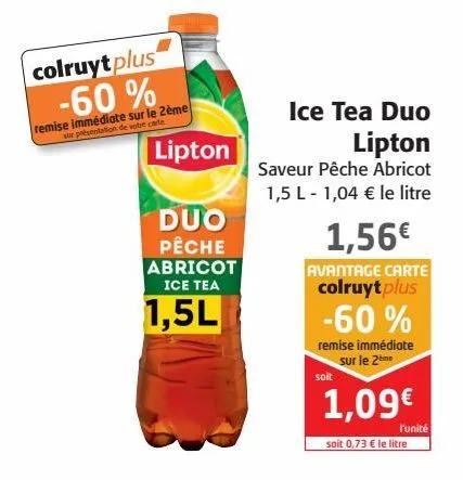 ice tea duo lipton