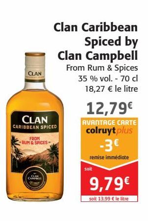 Clan Caribbean Spiced by  Clan campbell