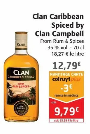 clan caribbean spiced by  clan campbell