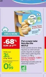 légumes du potager nestlé