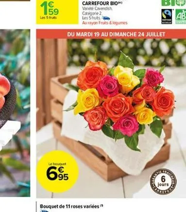 roses carrefour