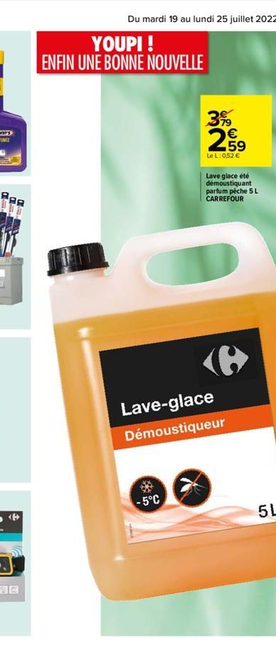 lave-glace Carrefour