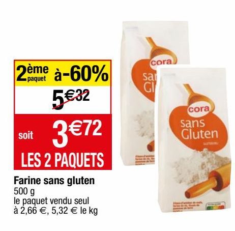 farine sans gluten