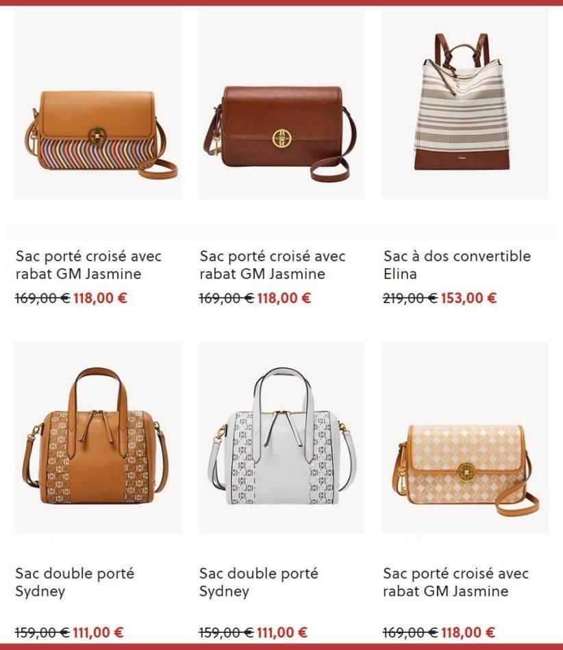 Producto offre sur Fossil