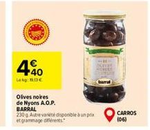 olives noires