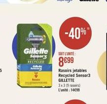 jetables Gillette