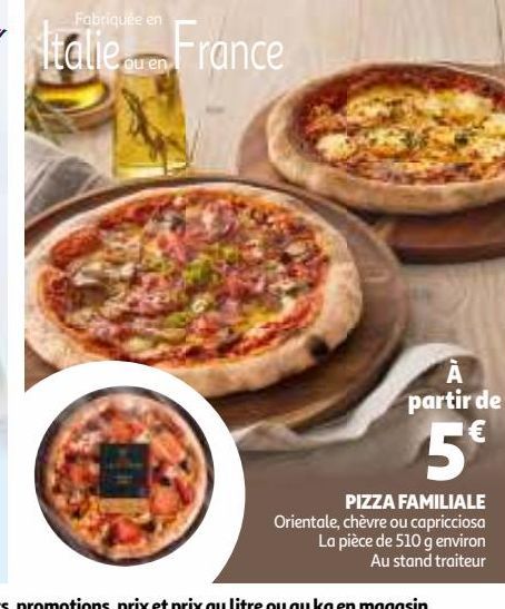 pizza familiale