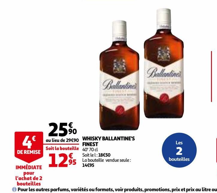 whisky Ballantine's Finest