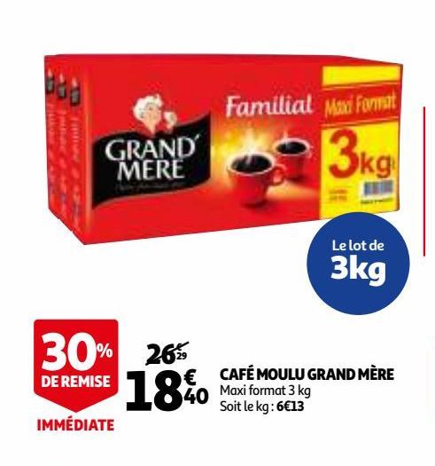 café moulu Grand'Mère