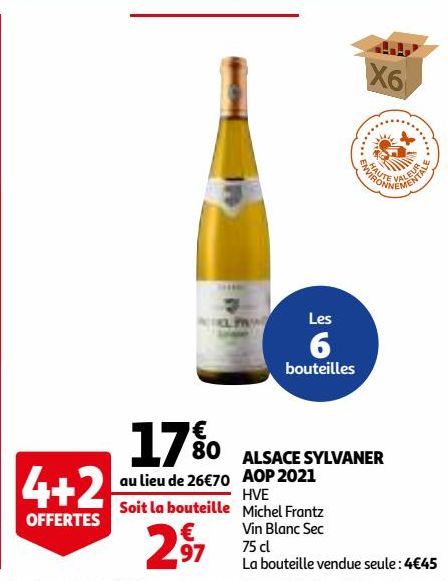 Alsace Sylvaner AOP 2021