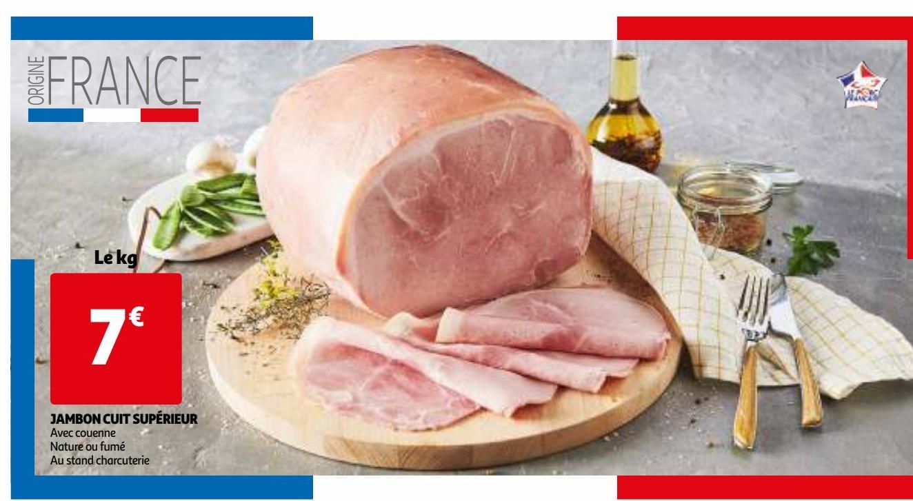 jambon cuit superieur