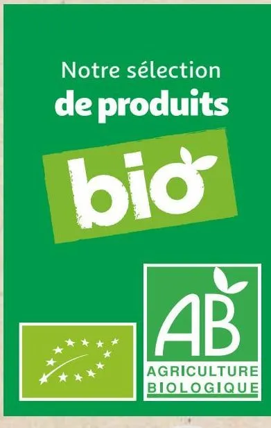 notre sélection de produits bio