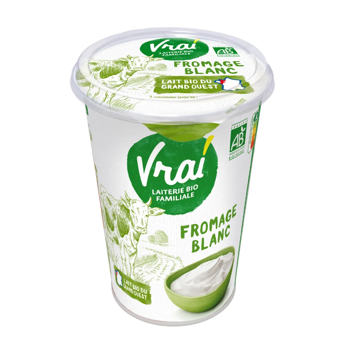 fromage blanc nature bio vrai