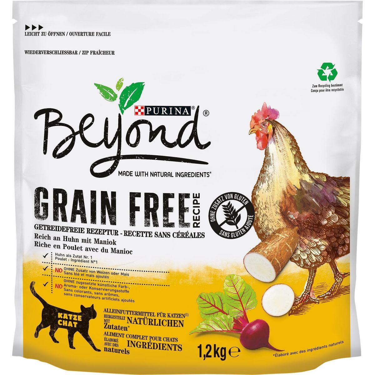 CROQUETTES POUR CHAT SANS CÉRÉALES AU POULET PURINA BEYOND