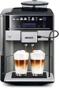 Siemens, machine à café tout automatique, EQ6 plus s500, aromaDouble Shot, système autoMilk Clean, Broyeur céramique, affi... offre à 719,99€ sur Amazon
