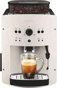 Krups Essential Machine à café, Broyeur grain, Cafetière expresso, Cappuccino, 2 tasses, Nettoyage automatique, Buse vapeu... offre à 299€ sur Amazon