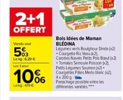 petits pois Blédina