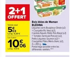 petits pois blédina