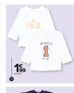4  19?  le tshirt  nice  number  1  cheap