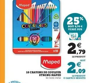 crayons de couleur maped