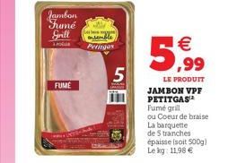 jambon fumé