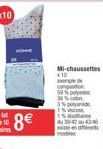 8  Mi-chaussettes  10 empleo  59%  1% visco  du 39-424346 extendit