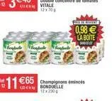 bonduelle 12x2304  1165 incis  freehol  0,98  la boite  sanct