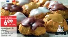 6 99  assortiment de choux partures chocstat  pui